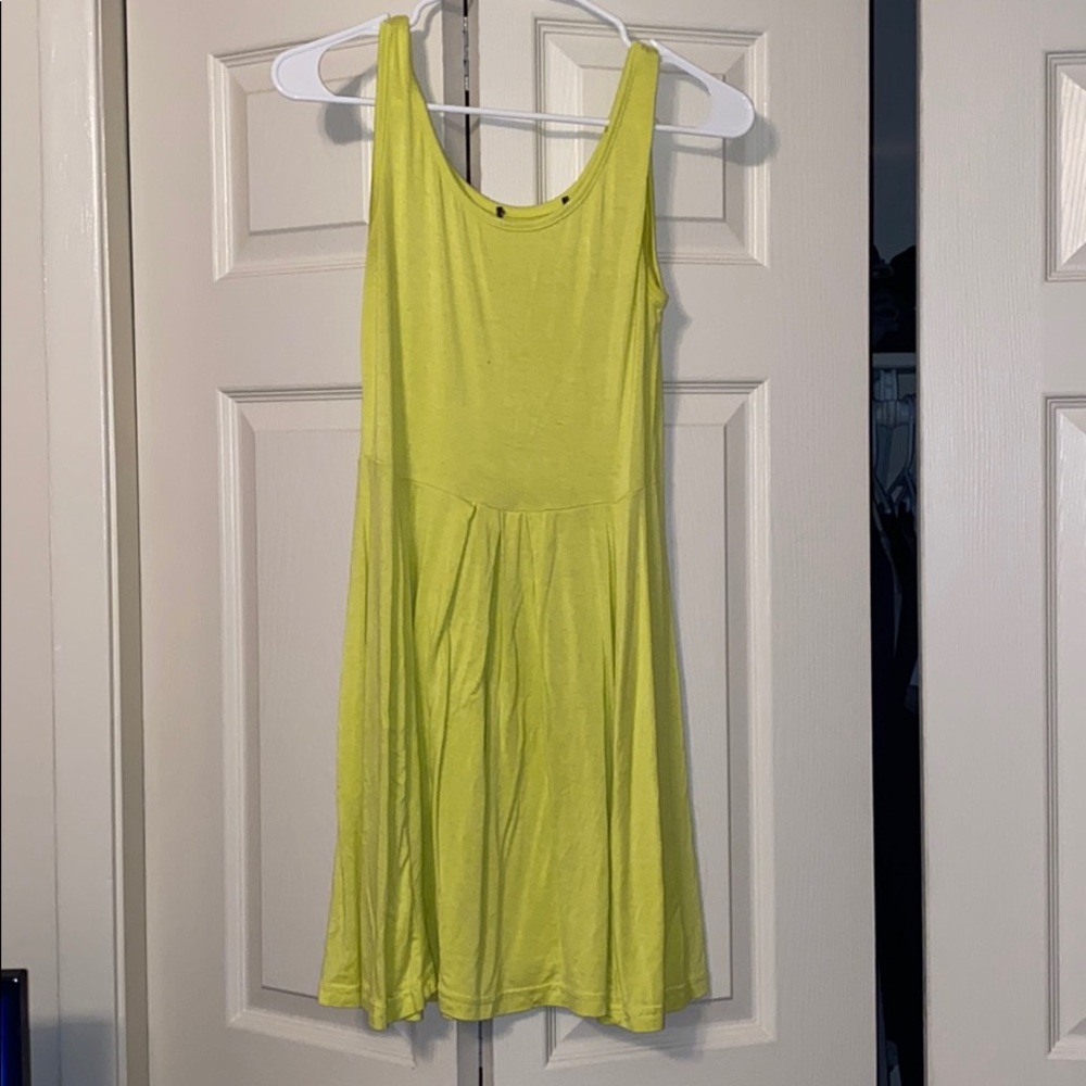 Yellow dress